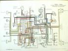 Porsche® 1956-1959 Wiring Diagram POSTER